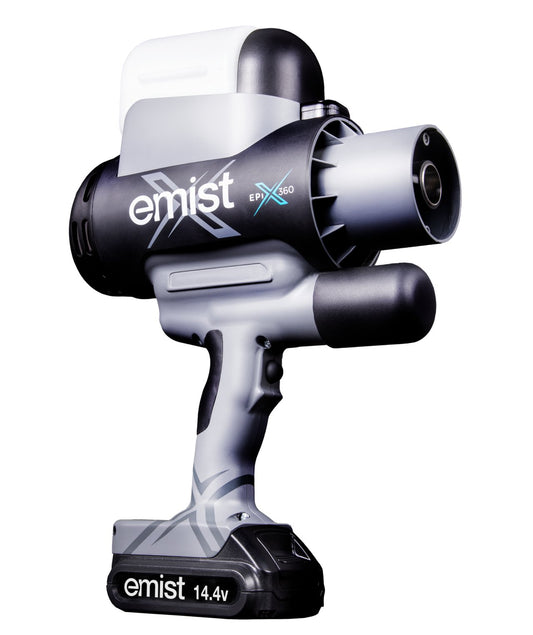 EMist EPIX360 - Cordless Handheld Electrostatic Disinfectant Sprayer - pi Veterinary Consultants